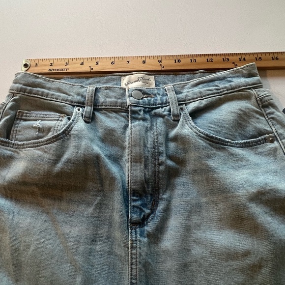 NWT Women's High-Rise Denim Maxi Skirt Universal Thread Medium Wash Size 8🔥🔥(L) - Picture 5 of 8